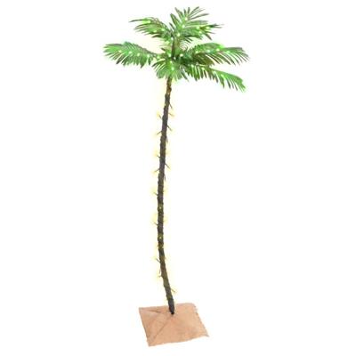 VidaXL Palmboom led 96 led&apos;s warmwit 180 cm