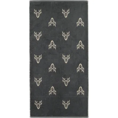 Cawö Cawö Alpenchic Edition 6229 Handdoek 50x100 grijs