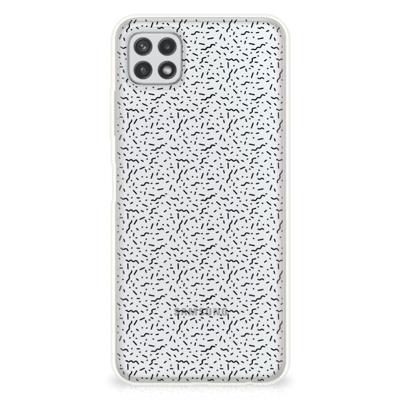 Samsung Galaxy A22 5G | TPU bumper | Stripes Dots Samsung Galaxy A22 5G | TPU bumper | Stripes Dots