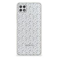 Samsung Galaxy A22 5G | TPU bumper | Stripes Dots - thumbnail