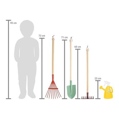 Small Foot - tuingereedschapset met gieter "tiny garden", 4dlg.