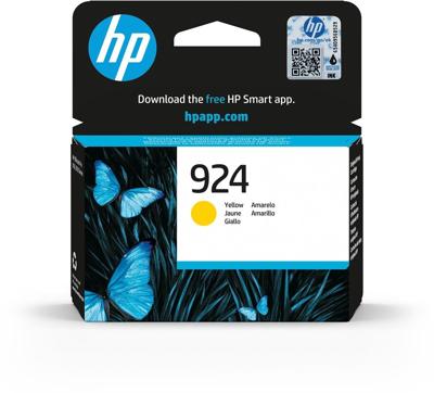 Inktcartridge hp 4k0u5ne 924 geel Inktcartridge hp 4k0u5ne 924 geel