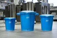 Vikan Emmer geel 12 ltr. met schenktuit - thumbnail