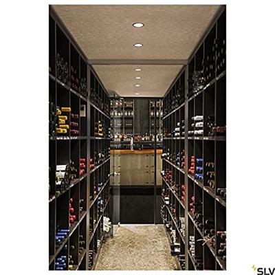 SLV InbouwspotHorn GU10 zwart - 112910