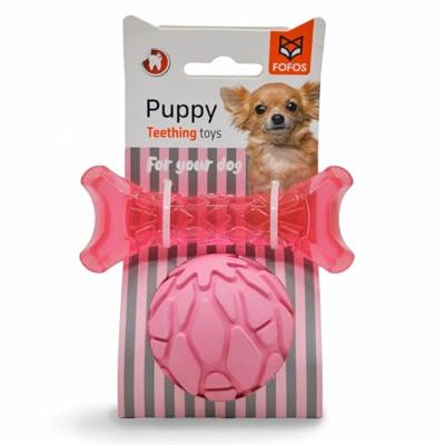 Fofos puppy bot en bal roze - thumbnail