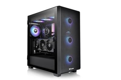 Thermaltake S250 TG ARGB Black Midi-tower PC-behuizing Zwart