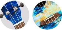 Flight Elise Ecklund City Signature concert ukelele met padded gigbag, boekje en stickers - thumbnail