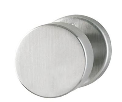 Hoppe binnendeurknop vast op rozet - incl. tegenrozet - RVS