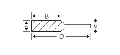 Bahco stiftfrees hardmetalen kegelvorm 3 mm | M0310M03