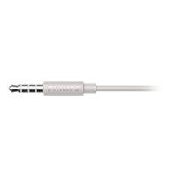 Philips Audio SHE4305WT/00 In-Ear Kopfhörer (Voluminöse Bässe, Integriertes Mikrofon, Geräuschisolation, Ergonomisches Design, 3 Ohrkappentypen) weiß - thumbnail