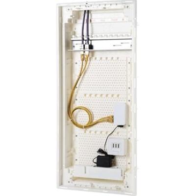F-Tronic 7250033 JUMBO48K Distributiekast Holle wand, Inbouw (in muur) Aantal groepen: 12 Aantal rijen: 4 Inhoud: 1 stuk(s)