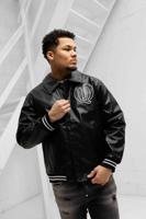 Quotrell Sentinel Pu Jas Heren Zwart - Maat XL - Kleur: Zwart | Soccerfanshop - thumbnail