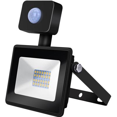 LED Bouwlamp 20W met Sensor - Natuurlijk Wit 4000K - Waterdicht IP65