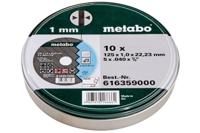 Metabo Accessoires doorslijpschijven in blik (10 st.) | ø 125x1,0x22,23 - 616359000 - thumbnail