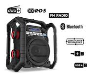 Perfectpro TP3 Teamplayer DAB + / FM / Bluetooth / USB (oplader / speler) / Oplaadbaar / IP65 - thumbnail