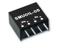 MEAN WELL SMU01M-09 DC/DC-converter 5 V/DC 1 W Aantal uitgangen: 1 x Inhoud 1 stuk(s) - thumbnail