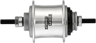 STURMEY ARCHER Versnellingsnaaf 2 speed a2 automatic vrijloopnaaf 36 gaats - zilver