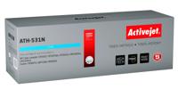 Activejet tonercartridge ATH-531N (vervangt HP 304A CC531A, Canon CRG-718C; Supreme; 3200 pagina's; blauw) - thumbnail