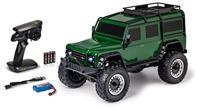 Carson RC Sport Land Rover Defender Groen Brushless 1:8 RC auto Elektro Terreinwagen 4WD RTR 2,4 GHz - thumbnail