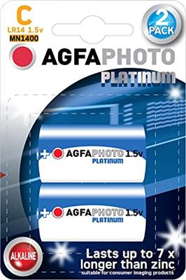 AgfaPhoto LR14 C batterij (baby) Alkaline 1.5 V 2 stuk(s)