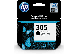 HP Inktcartridge 305 Origineel Zwart 3YM61AE