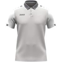 JAKO 6370K Polo Dynamic Kids - Lichtgrijs/Wit/Grijs - 164 - thumbnail