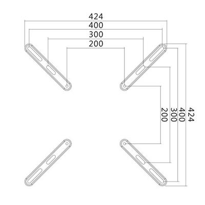 LogiLink BP0029 55 flat panel muur steun - thumbnail