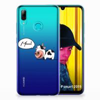 Huawei P Smart 2019 Telefoonhoesje met Naam Cow - thumbnail