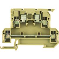 Weidmüller 9503310000 Zekering-serieklem Schroeven Beige, Geel 50 stuk(s) - thumbnail