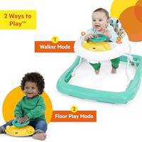 BRIGHT STARTS 2-in-1 Omvormbare en Opvouwbare Babyloopstoel - Licht en Geluid - Afneembaar Speeltje, Muziek, Verstelbare Hoogte - thumbnail