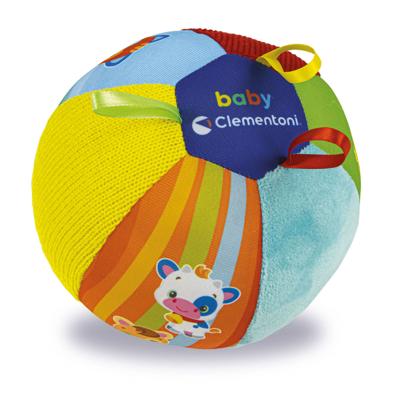 Clementoni muziekbal diergeluiden junior 16 cm +3 maanden Clementoni muziekbal diergeluiden junior 16 cm +3 maanden