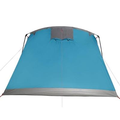 VidaXL Tunneltent 10-persoons waterdicht blauw