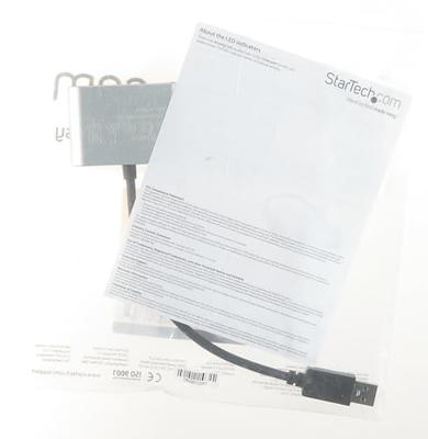 Kaartlezer Startech CFASTRWU3 Zilverkleurig Zwart