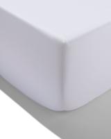 HEMA Hoeslaken 180x200cm satijn wit (wit) - thumbnail