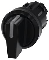 Siemens 3SU10022BM100AA0 3SU1002-2BM10-0AA0 Knevelschakelaar Knevel Zwart 2 x 45 ° 1 stuk(s) - thumbnail