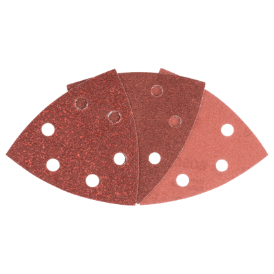 Bosch Schuurblad 93x93x93 mm K60, K120, K240 (6x)