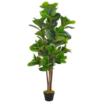 vidaXL Kunstplant met pot vioolbladplant 152 cm groen vidaXL Kunstplant met pot vioolbladplant 152 cm groen