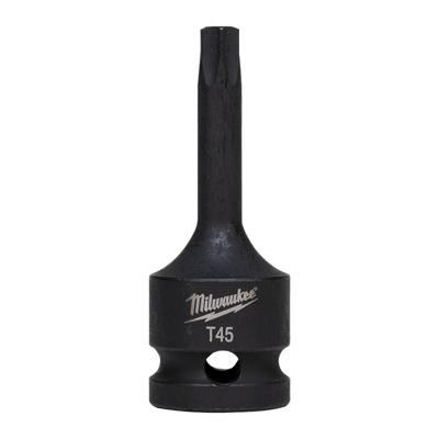 Milwaukee ShockWave™ Bit Krachtdop 1/2" | TX45 - 4932478061