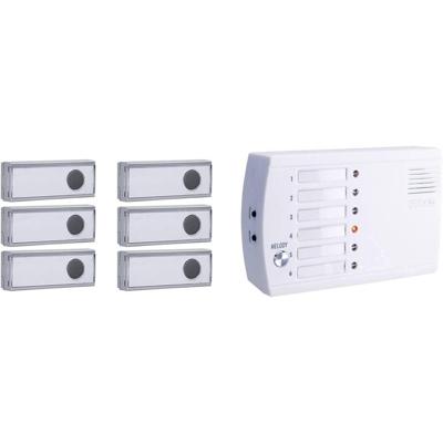 m-e modern-electronics FRS-106.1 Draadloos belsysteem voor Draadloze deurbel m-e modern-electronics FRS-106.1 Draadloos belsysteem voor Draadloze deurbel