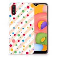 Samsung Galaxy A01 | TPU bumper | Dots - thumbnail