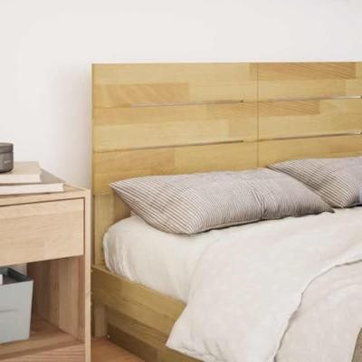 Hoofdeinde 120 cm massief hout eiken - thumbnail