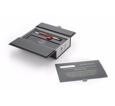 Balpen Parker Duofold Classic Vintage big lacquer red CT medium Balpen Parker Duofold Classic Vintage big lacquer red CT medium