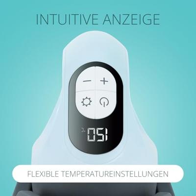 Loklik ImPress Mini 3 Verwarmingspers Pastelblauw Loklik ImPress Mini 3 Verwarmingspers Pastelblauw