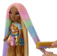 MGA Entertainment Rainbow high modepop met haarkrijt - meline goud - thumbnail