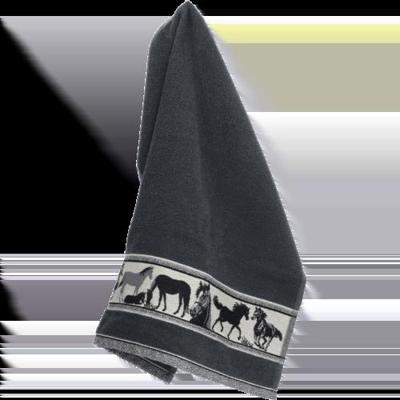 Bunzlau Castle Bunzlau Castle Horse keukendoek 53x60 Anthracite