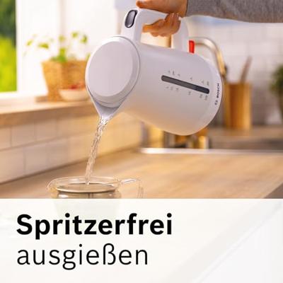 Bosch Wasserkocher 1,7L MyMoment, weiß Waterkoker Wit