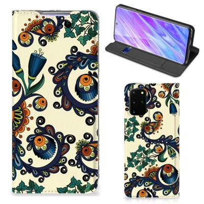 Telefoon Hoesje Samsung Galaxy S20 Plus Barok Flower Telefoon Hoesje Samsung Galaxy S20 Plus Barok Flower