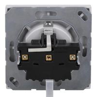 Jung LS1520LG Wandcontactdoos met randaarde Inzetstuk 1-voudig Grijs 1 stuk(s) - thumbnail