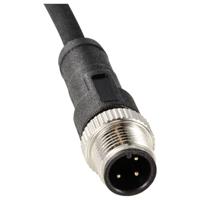 TRU COMPONENTS TC-12833132 Sensor/actuator aansluitkabel M12 Aantal polen (sensoren): 3 Stekker, recht 2 m 1 stuk(s) - thumbnail