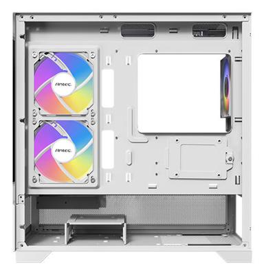 Antec CX500M Mini-tower Gaming-behuizing Wit Stoffilter